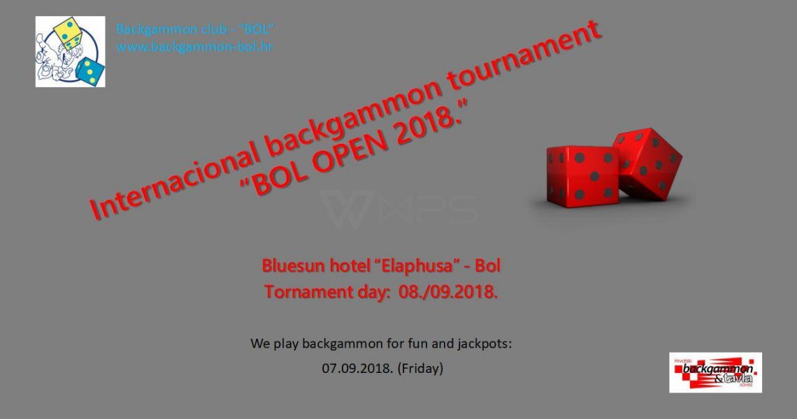 Backgammon Bol Open 2018