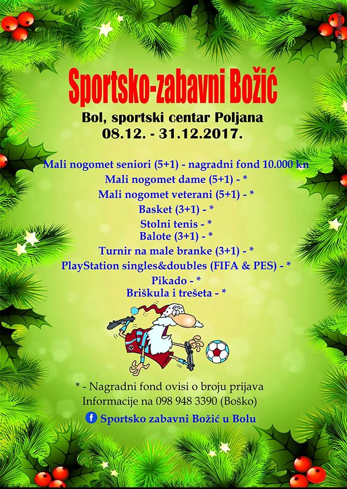 Sportsko-zabavni Božić u Bolu