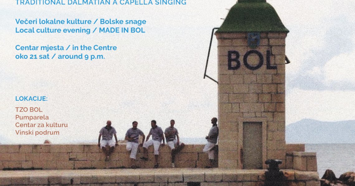 Traditional dalmatian a capella singing - 21.07.