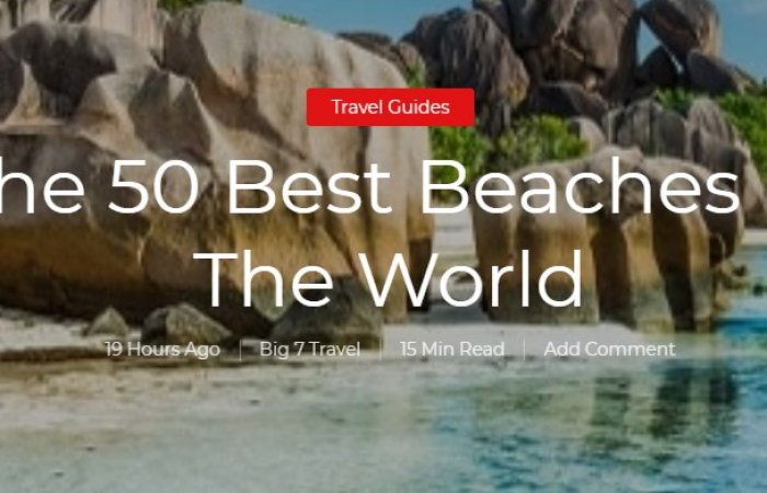 The 50 best beaches in the world by Big 7 Travel