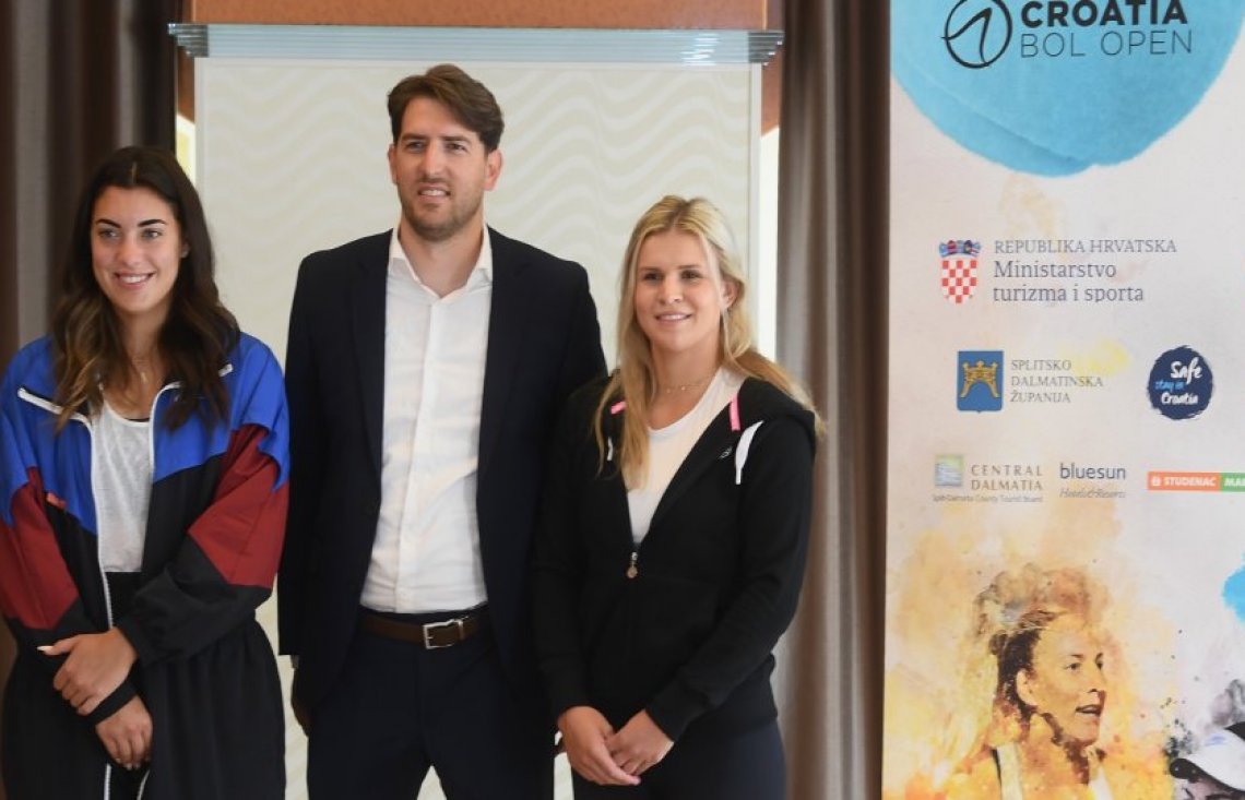 Na Brač stiže 13 igračica iz Top 100, a zanimljivu najavu dale su hrvatske tenisačice Ana Konjuh i Jana Fett: Nikad teži uvjeti, ali i nikad jači turnir