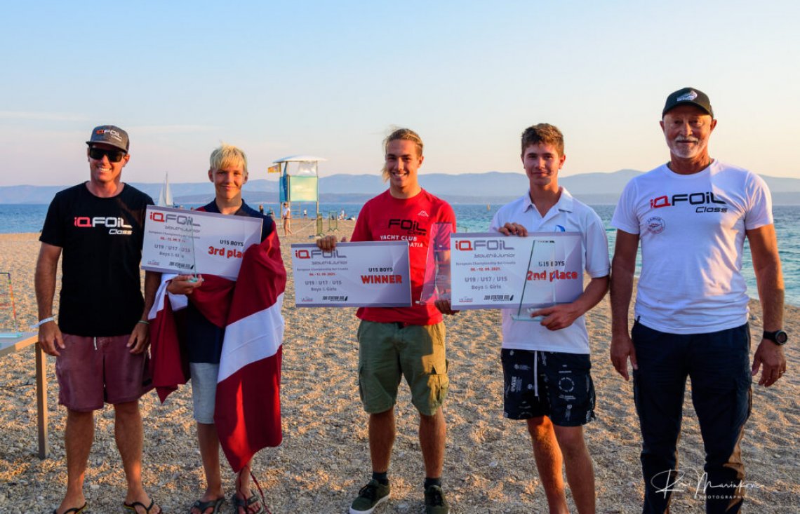Ian Anić prvak Europe u kategoriji U15 u IQFoil Youth&Junior